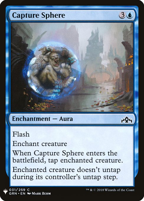 Capture Sphere (GRN-31) [The List]
