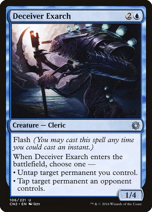 Deceiver Exarch (106) [Conspiracy: Take the Crown]