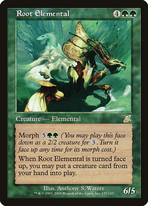 Root Elemental (127) [Scourge]