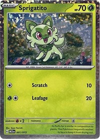 Sprigatito (001/015) [McDonalds Promos 2023]