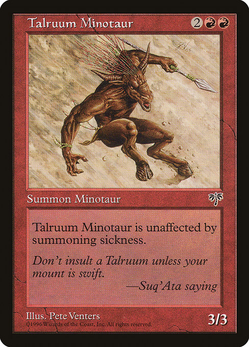 Talruum Minotaur (196) [Mirage]