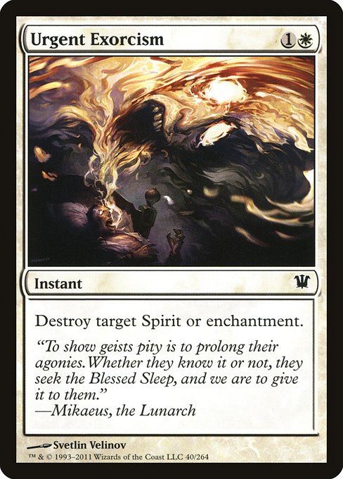 Urgent Exorcism (40) [Innistrad]
