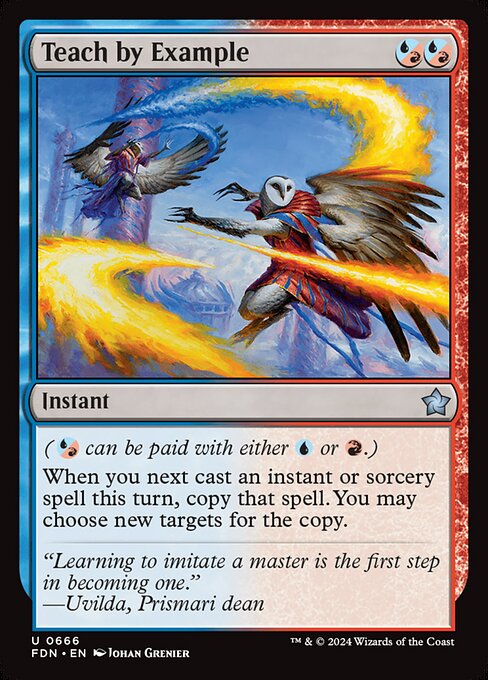 Teach by Example (666) [Foundations]
