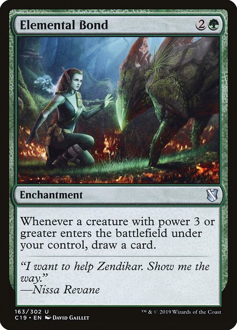Elemental Bond (163) [Commander 2019]