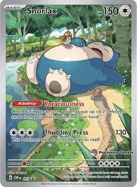 Snorlax - 051 (Pokemon Center Exclusive) (051) [SV Scarlet and Violet Promo Cards]