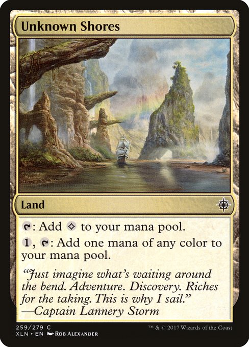 Unknown Shores (259) [Ixalan]