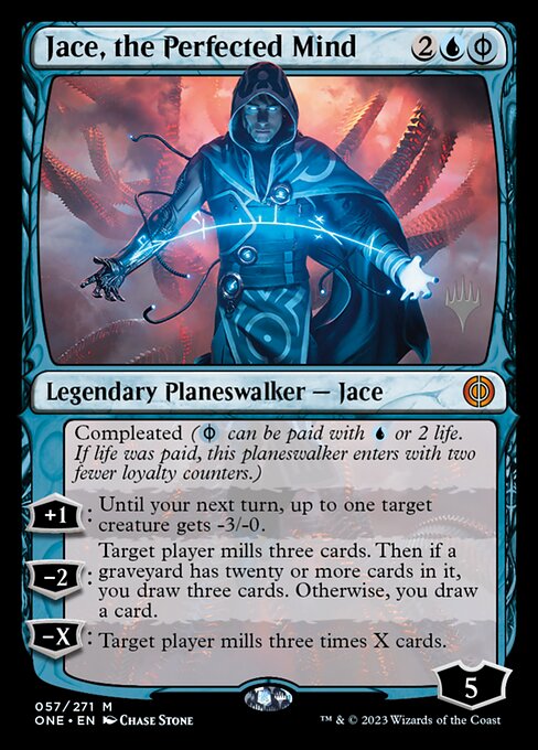 Jace, the Perfected Mind (57p) [Phyrexia: All Will Be One Promos]