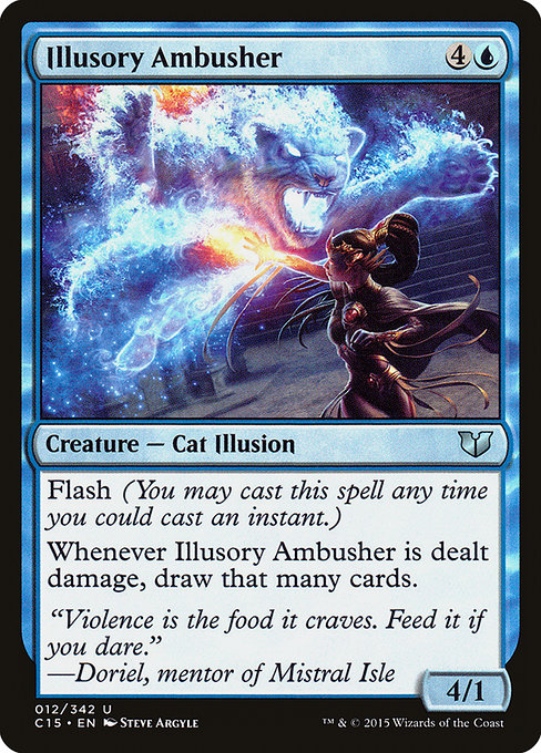 Illusory Ambusher (12) [Commander 2015]