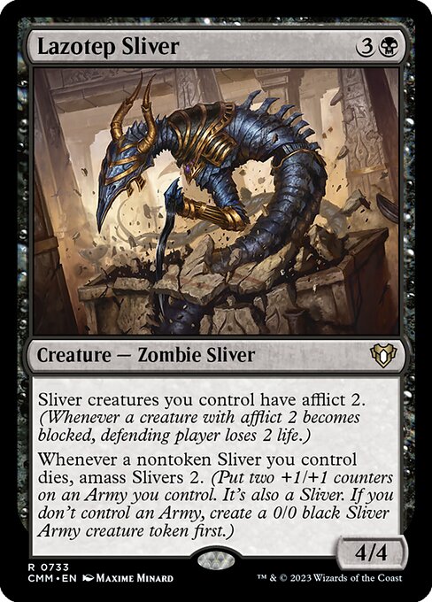 Lazotep Sliver (733) [Commander Masters]