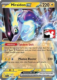 Miraidon ex - 081/198 (081/198) [Prize Pack Series Cards]