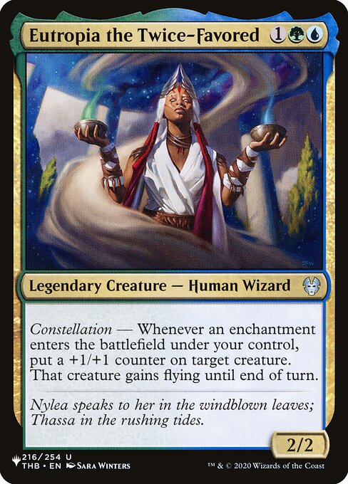 Eutropia the Twice-Favored (THB-216) [The List]