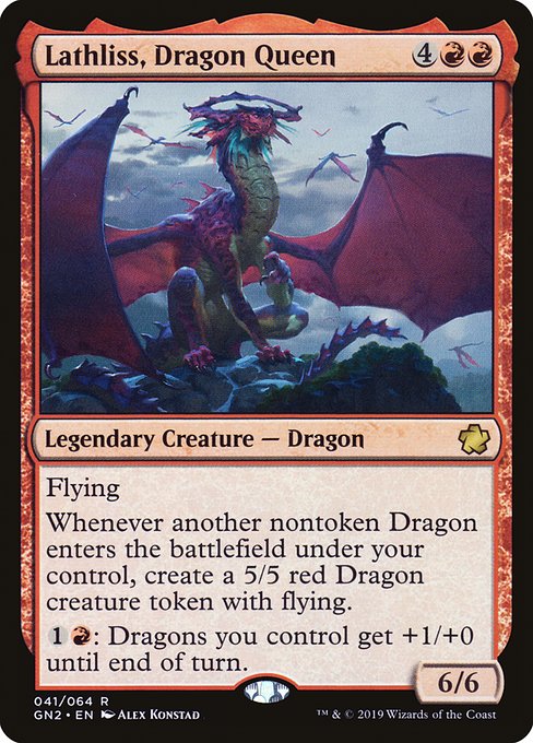 Lathliss, Dragon Queen (41) [Game Night 2019]