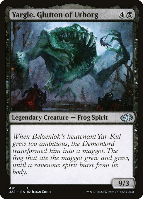 Yargle, Glutton of Urborg (491) [Jumpstart 2022]