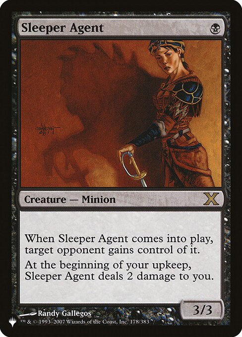 Sleeper Agent (10E-178) [The List]