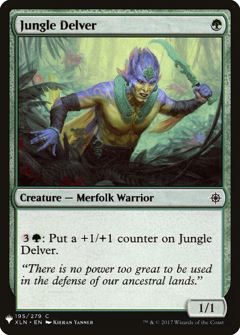 Jungle Delver (XLN-195) [The List]