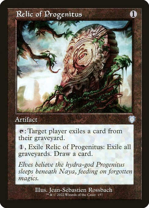 Relic of Progenitus (157) [The Brothers' War Commander]