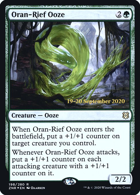 Oran-Rief Ooze (198s) [Zendikar Rising Promos]