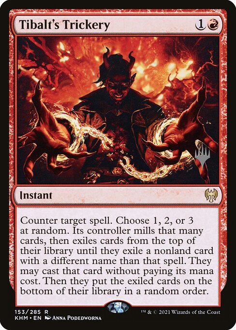 Tibalt's Trickery (153p) [Kaldheim Promos]