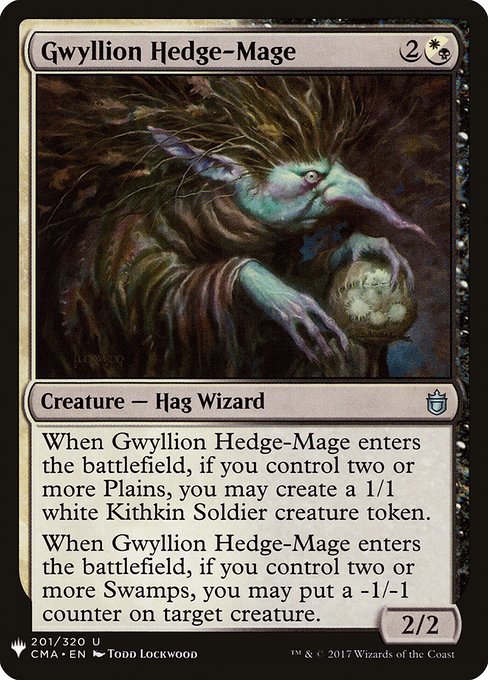 Gwyllion Hedge-Mage (CMA-201) [The List]