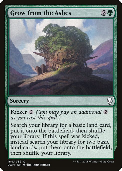 Grow from the Ashes (164) [Dominaria]