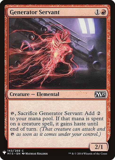 Generator Servant (M15-143) [The List]