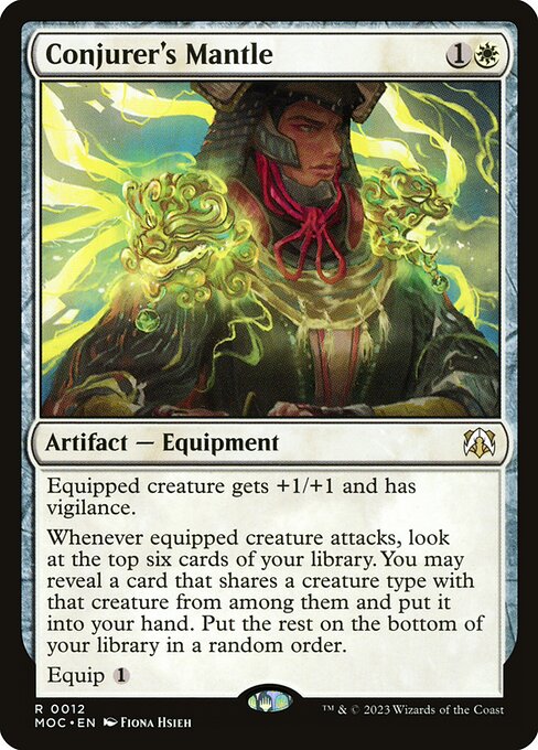 Conjurer's Mantle (12) [March of the Machine Commander]