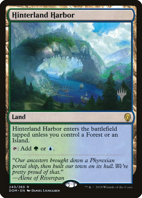 Hinterland Harbor (240p) [Dominaria Promos]
