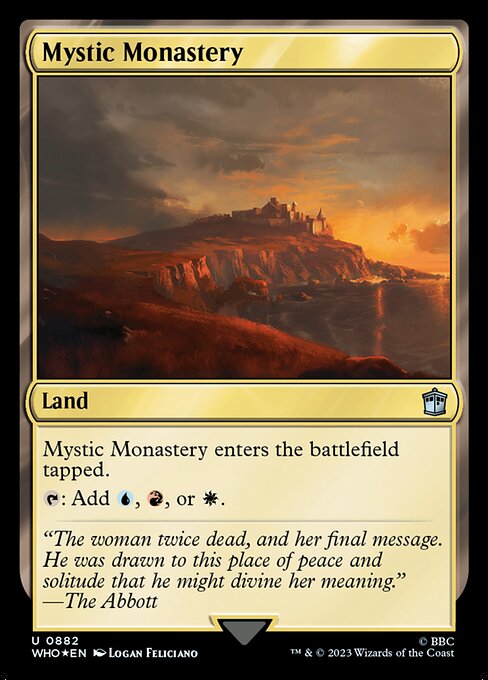 Mystic Monastery (882) [Doctor Who]