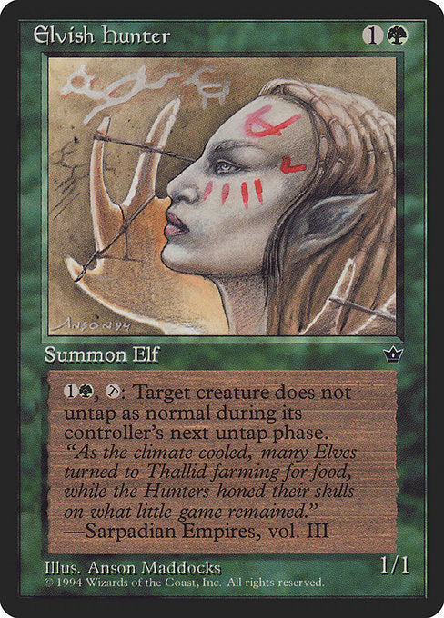 Elvish Hunter (67b) [Fallen Empires]