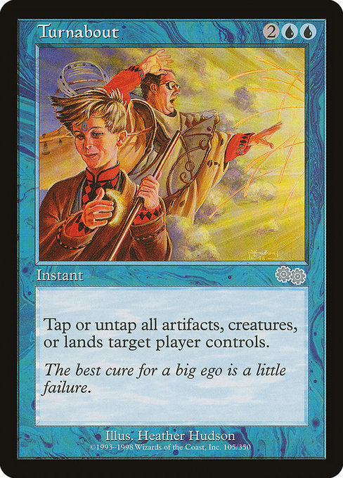 Turnabout (105) [Urza's Saga]