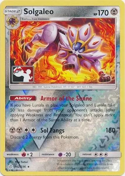 Solgaleo (142/236) [League and Championship Cards]