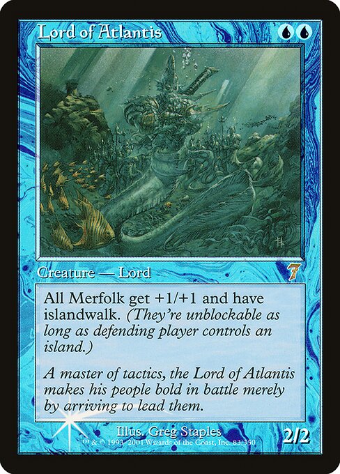 Lord of Atlantis (83★) [Seventh Edition]