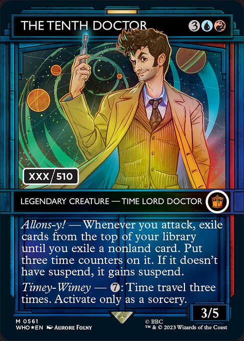 The Tenth Doctor (561z) [Doctor Who] [Showcase, Borderless]