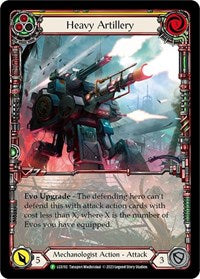 Heavy Artillery (Yellow) - LGS192 (LGS192) [Flesh and Blood Promo Cards]