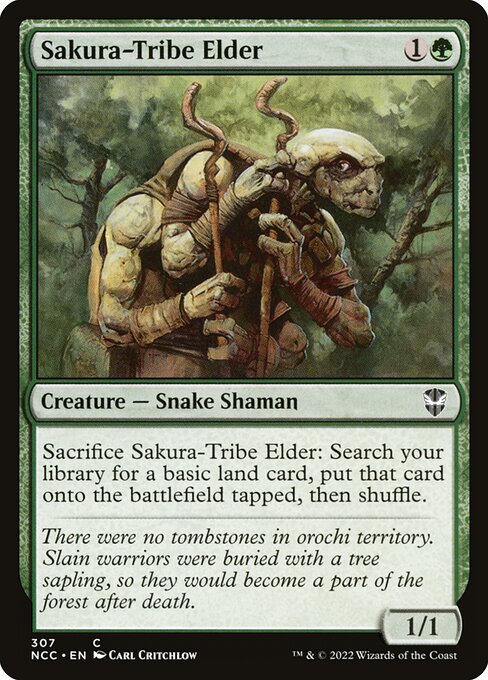 Sakura-Tribe Elder (307) [New Capenna Commander]