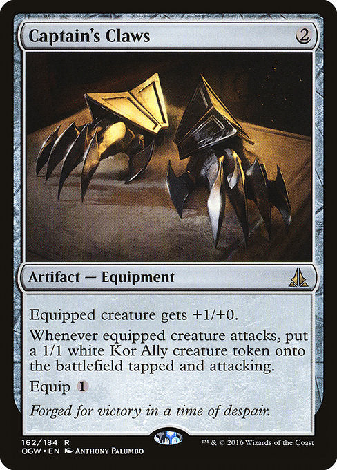 Captain's Claws (162) [Oath of the Gatewatch]