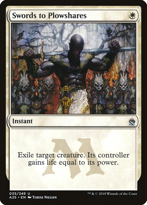 Swords to Plowshares (35) [Masters 25]