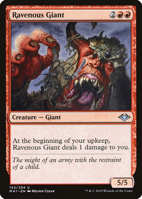 Ravenous Giant (143) [Modern Horizons]