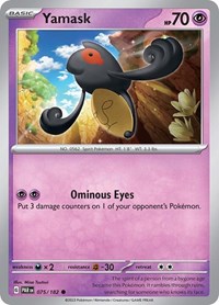 Yamask (075/182) [SV04 Paradox Rift]