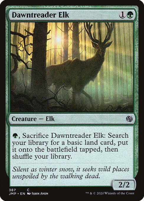 Dawntreader Elk (387) [Jumpstart]