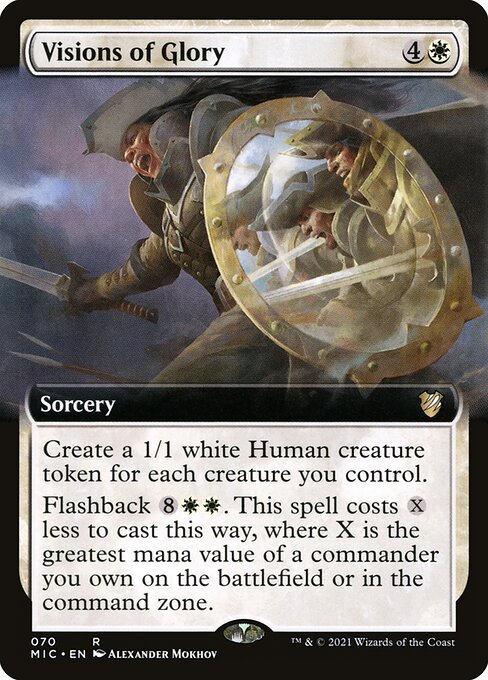 Visions of Glory (70) [Midnight Hunt Commander] [Extended Art]