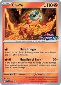 Chi-Yu - 057 (Prerelease) (057) [SV Scarlet and Violet Promo Cards]