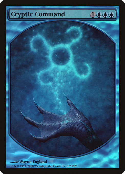 Cryptic Command (1) [Magic Player Rewards 2009]