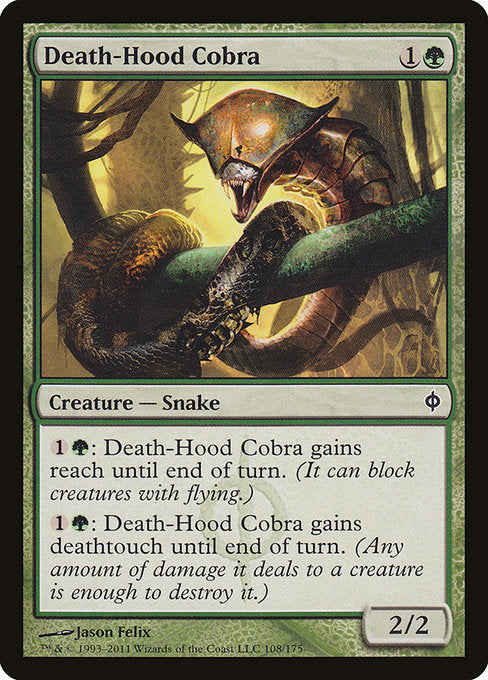 Death-Hood Cobra (108) [New Phyrexia]