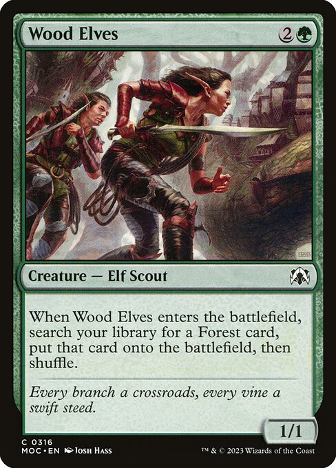 Wood Elves (316) [March of the Machine Commander]