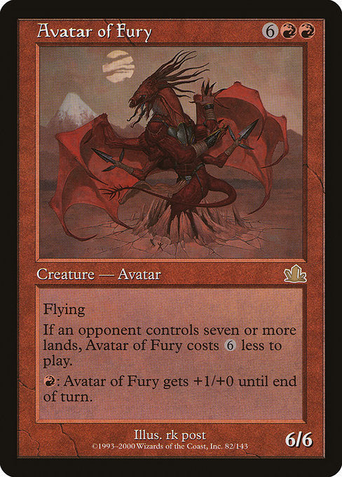 Avatar of Fury (82) [Prophecy]