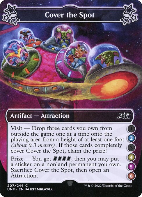 Cover the Spot (207c) [Unfinity]