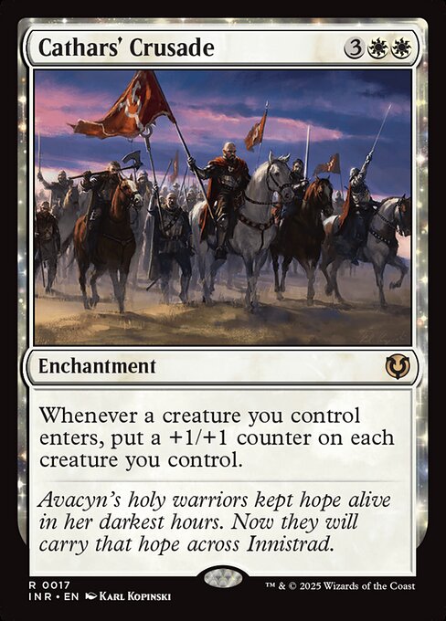 Cathars' Crusade (17) [Innistrad Remastered]