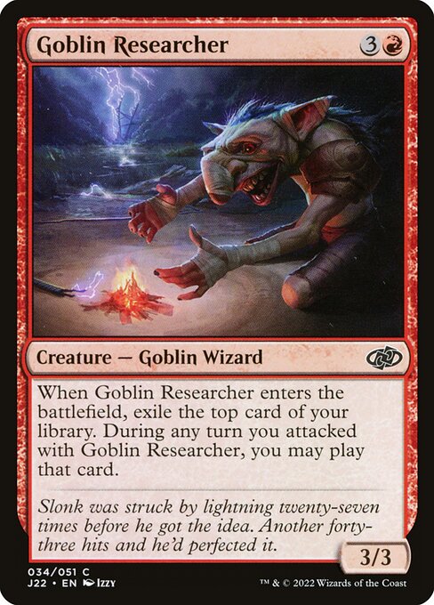 Goblin Researcher (34) [Jumpstart 2022]