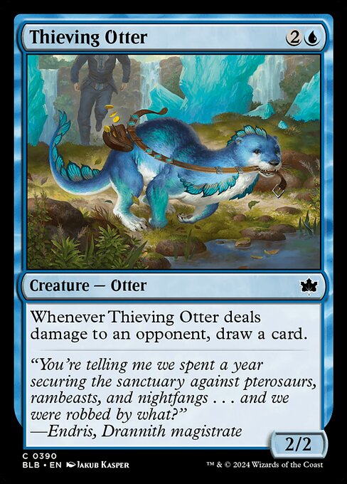 Thieving Otter (390) [Bloomburrow]